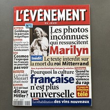 L'ÉVÈNEMENT DU JEUDI N°1
