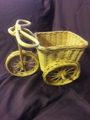 Vintage wicker doll - wicker,