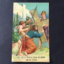 CPA Jésus Tombé Sous Le