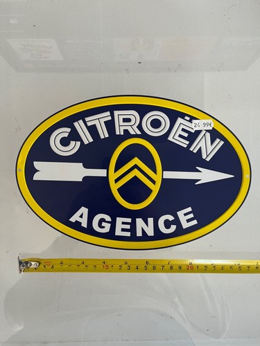 Plaque citroën agence - plaque,