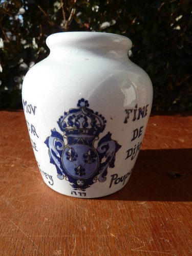 Ancien pot moutarde grey - pot, à