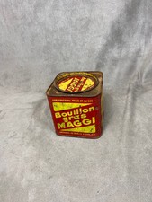Vintage 1970s Maggi Aluminum Fatty Broth Cube Box