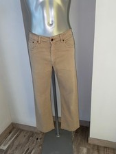 pantalon jeans stretch beige MARLBORO CLASSICS taille W32 L28 pour homme petit