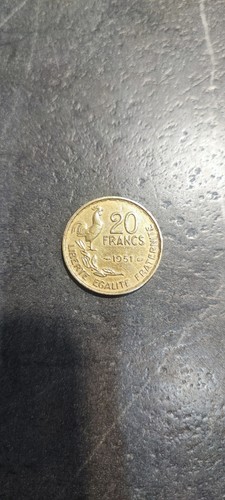 Pièces francs 1951 en - pièces,