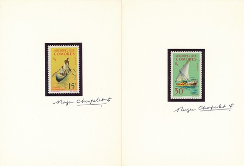 Comores 1964 4 signés - n°,