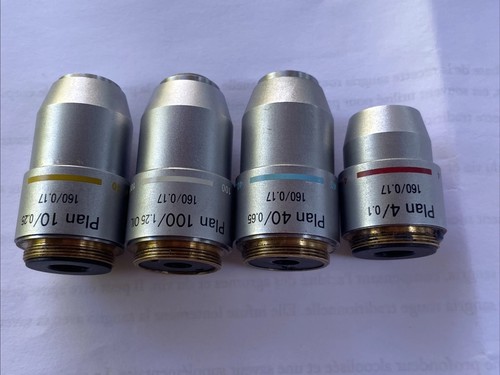 Lot objectifs microscope - 4,