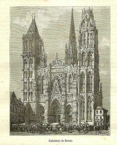 Rouen cathedrale - rouen,