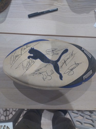 Ballon rugby asm signé annee - rugby,
