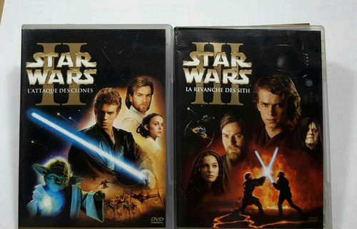 Lot double dvd star wars - dvd, 2