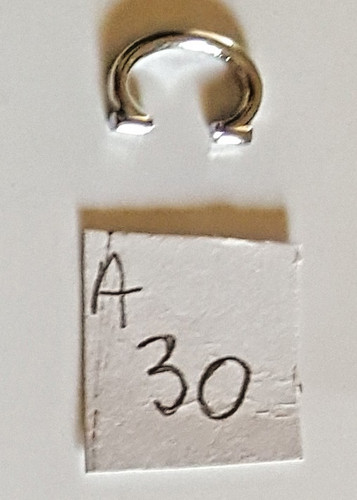 Bélière métal montre à - en,