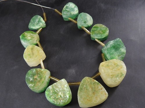 Brin perles pendentif druzy - brin,