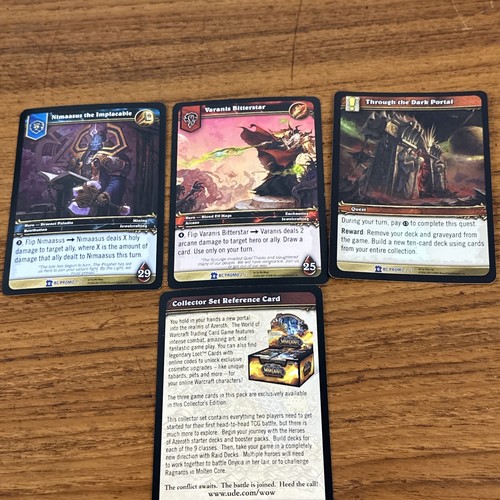 World warcraft tcg - world, tcg: