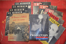 Lot 11 journaux français