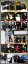 RUSH HOUR - Chan,Tucker,Ratner - JEU de 8 PHOTOS / SET of 8 FRENCH LC