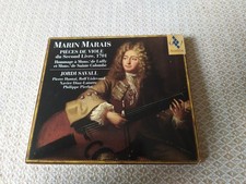 Marais : Pièces de viole du Second Livre, 1701 - Jordi Savall - CD AliaVox