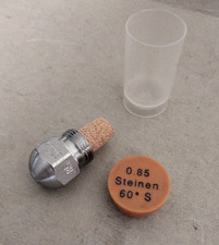 Gicleur STEINEN 0,85 60°S Débit 0,85 Angle 60° Type S chaudière fioul
