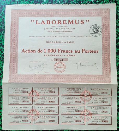Dépt rarissime laboremus - dépt,