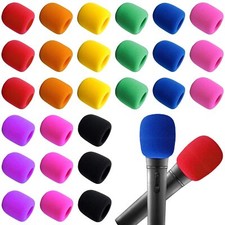 ® 27 Pièces Bonnette Microphone Mousse Micro Universelle Housse de Micro Colo...