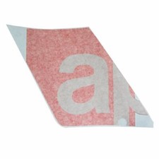 Autocollant-sticker-decor "a"