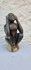 Animal Statue Sculpture Monkey Ceramics Statuette Animaux Singe En Céramique 