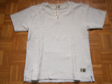 T-shirt BEIGE GRIS TAILLE 3 MARQUE K KAKI BY Burton BOUTONS DEVANT 