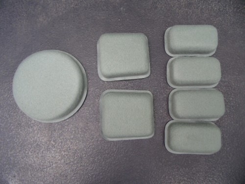 Kit pads pour casque - de,