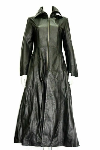 Manteau long femme noir - , en