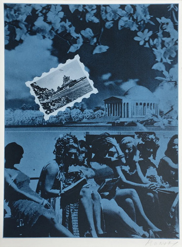 Jacques monory sérigraphie - monory,