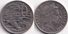 20 Cents 2008 Australie