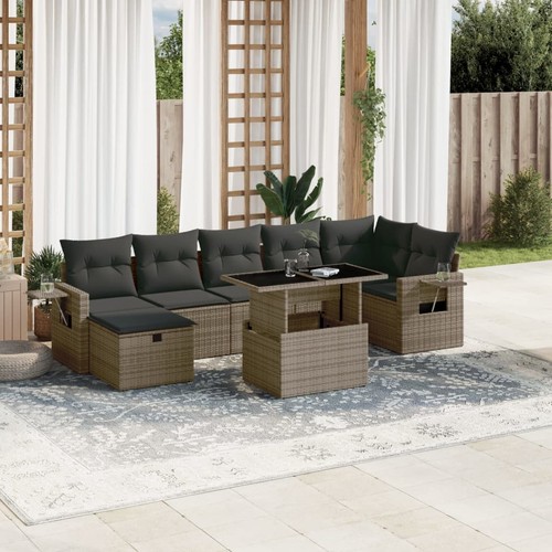 Salon jardin avec coussins - de,