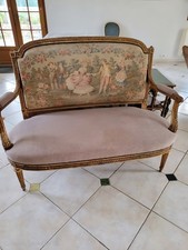 canapé/banquette fauteuil Louis XVI