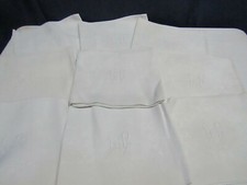 serie de 9 serviettes de table