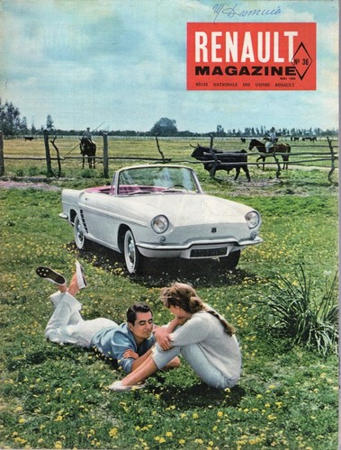 Renault magazine 1960 - renault,