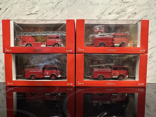 Norev lot 4 vehicules - norev,