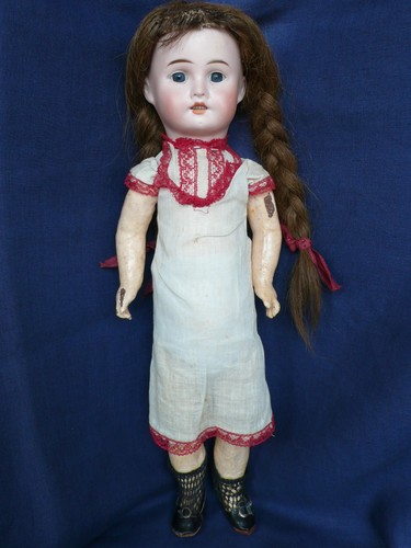 Poupee ancienne tete biscuit - ancienne,