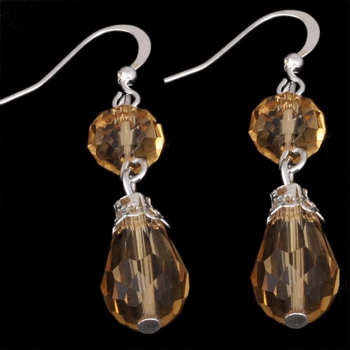 Boucle oreille femme cristal - d'oreille,