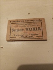 Pochette De 12 Aiguilles De Gramophone "L'anche Du Phonographe"