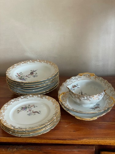 Assiettes plat saucier - plat,