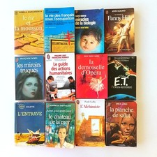 Lot 12 livres poches collection j'ai lu-titres variés divers-Dorin-riz  mousson