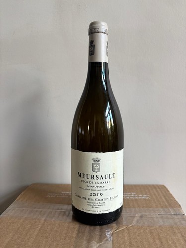 Meursault clos barre - barre, 2019