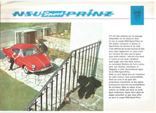 CATALOGUE  NSU SPORT PRINZ