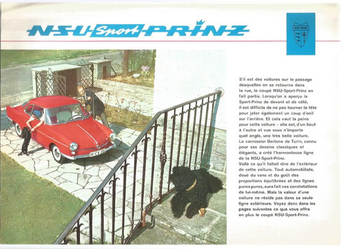 Catalogue nsu sport prinz - nsu,
