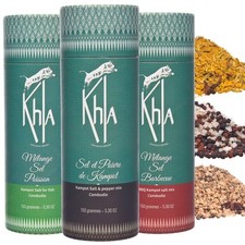 - Coffret Trio de Sel - Mélanges Sels & Épices 3 variétés  Barbecue Poissons ...