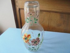 Service de nuit carafe verre