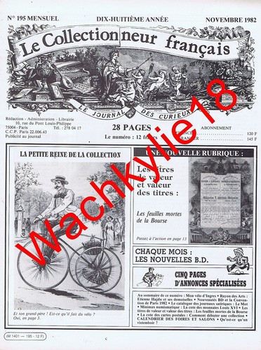 Collectionneur français - le,