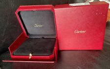 CARTIER COJO3001 ÉCRIN & SUR COFFRET ROUGE/OR POUR BRACELET COLLIER ET PENDENTIF