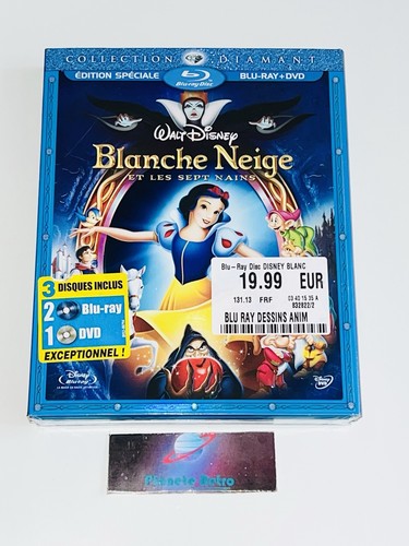 Blu ray dvd - blanche, neige