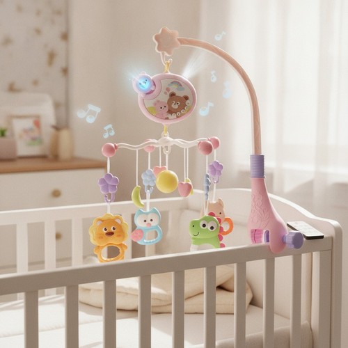 Crib mobile with music - mobile,