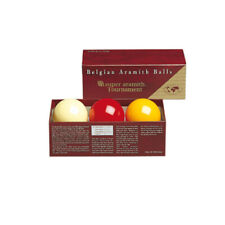 Boules de billard, billes billards francais Aramith Tournament Carambole 61.5mm