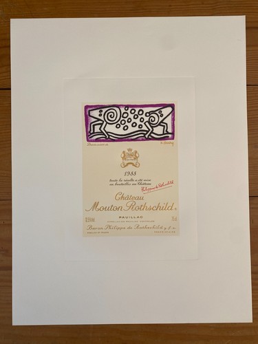 Sérigraphie étiquette - de, l'étiquette